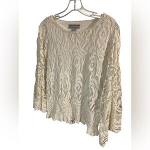 Lauren Michelle Lace Blouse